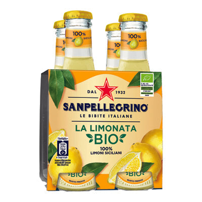 SANPELLEGRINO CL 20 X 4 LEMON ORGANIC LIMONATA X 6