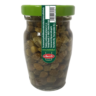 AMATO PRESERVES GR 80 CAPERS IN BRINE X 30