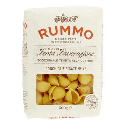 RUMMO PASTA GR 500 CONCHIGLIE RIGATE N 42 X 16