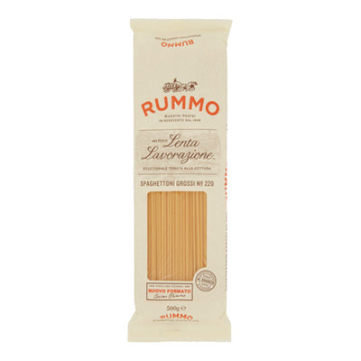 RUMMO PASTA GR 500 SPAGHETTONI GROSSI N 220 X 24