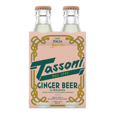 TASSONI CL 18 X 4 GINGER BEER X 6
