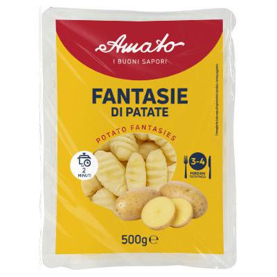 AMATO PASTA POTATOES' GNOCCHI GR 500 BUONI SAPORI QUALITY X 12