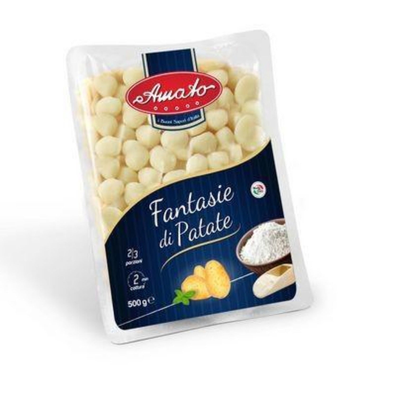 AMATO PASTA POTATOES' CHICCHE GR 500 BUONI SAPORI QUALITY X 12