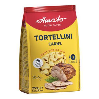 AMATO PASTA GR 250 DRIED TORTELLINI WITH MEAT X 16