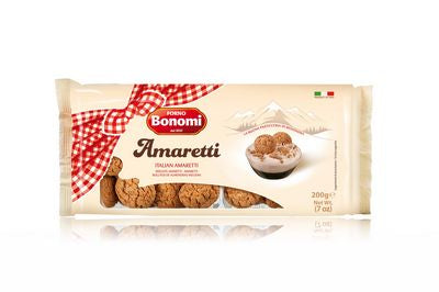 BONOMI PASTRY FOOD GR 200 AMARETTI X 15