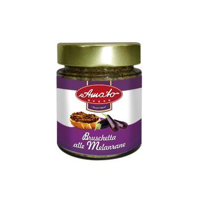 AMATO PATE GR 156 AUBERGINES FOR BRUSCHETTA X 12