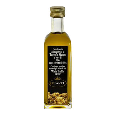 RETARTU EXTRA VIRGIN OIL ML 100 WHITE TRUFFLES FLAVOURED X 12
