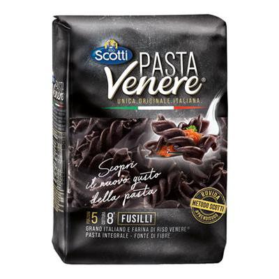 SCOTTI PASTA GR 400 FUSILLI WITH WHOLE WHEAT AND VENERE RICE X 10
