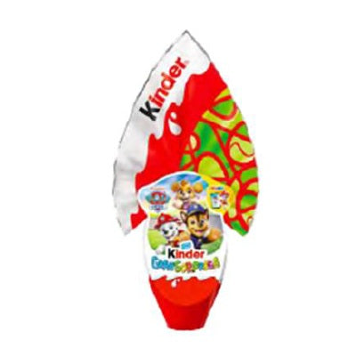 KINDER EASTER EGG T3 GR 150 JR x 4 EGGS (E280 - 4 EGGS PAW PATROLS) GRANSORPRESA SURPRISE