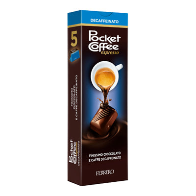 FERRERO POCKET COFFEE T5  X GR 12.5 DECAF X 12
