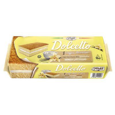 FREDDI SNACK X 8 DOLCETTO GR 200 VANILLA X 16