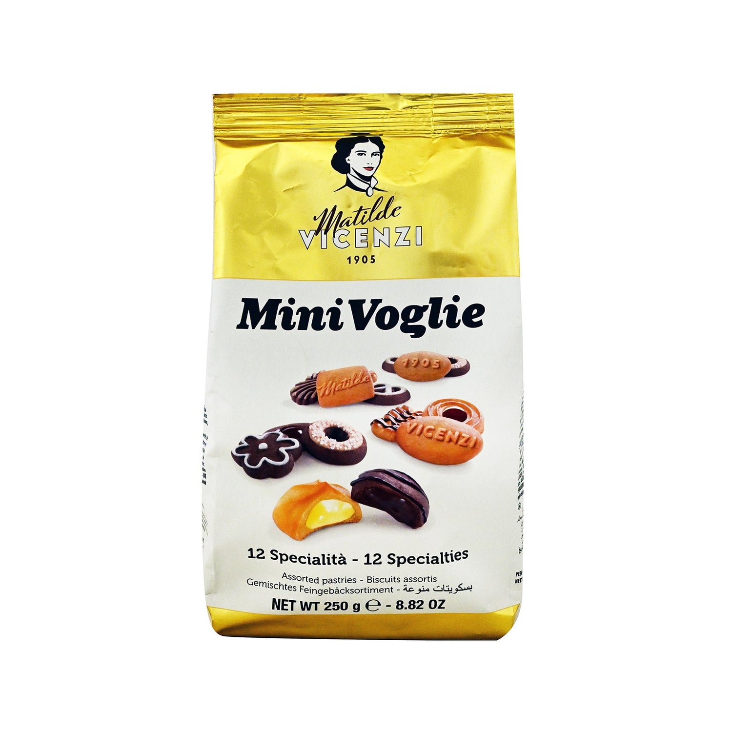 VICENZI SNACKS GR 250 MIX MINIVOGLIE X 10