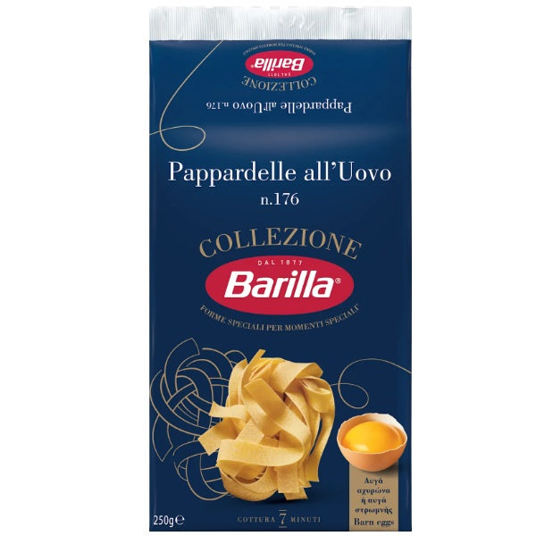 BARILLA EMILIANE EGG PASTA GR 250 PAPPARDELLE N 176 X 20