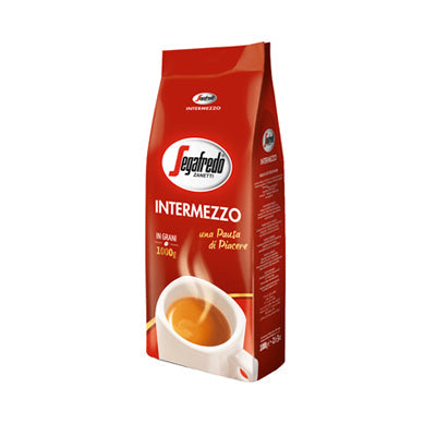 SEGAFREDO COFFE BEENS KG 1 INTERMEZZO X 8