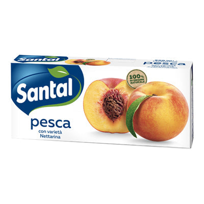 SANTAL FRUIT JUICE ML 200 X 3 PEACH X 8