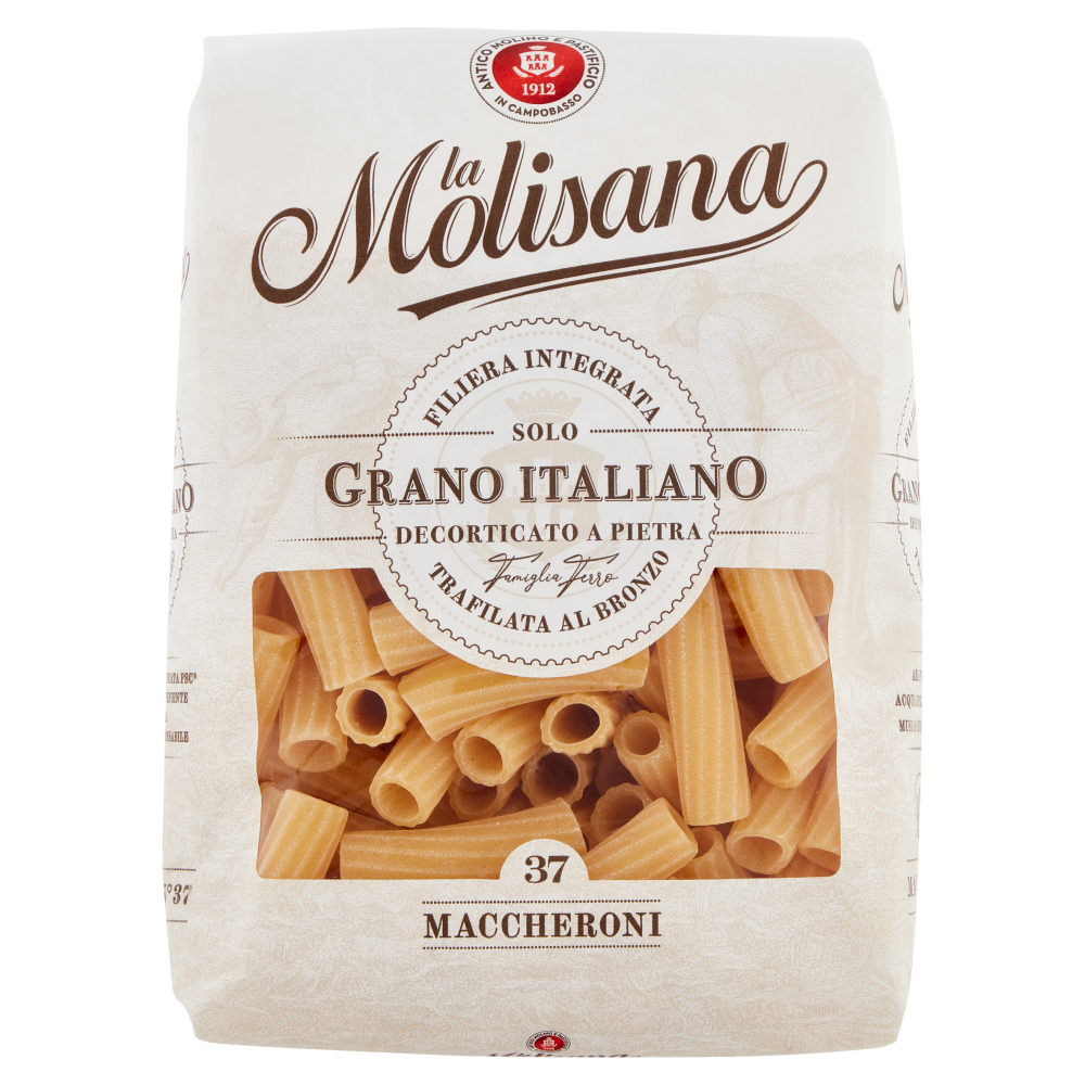 LA MOLISANA PASTA GR 500 MACCHERONI N 37 X 24
