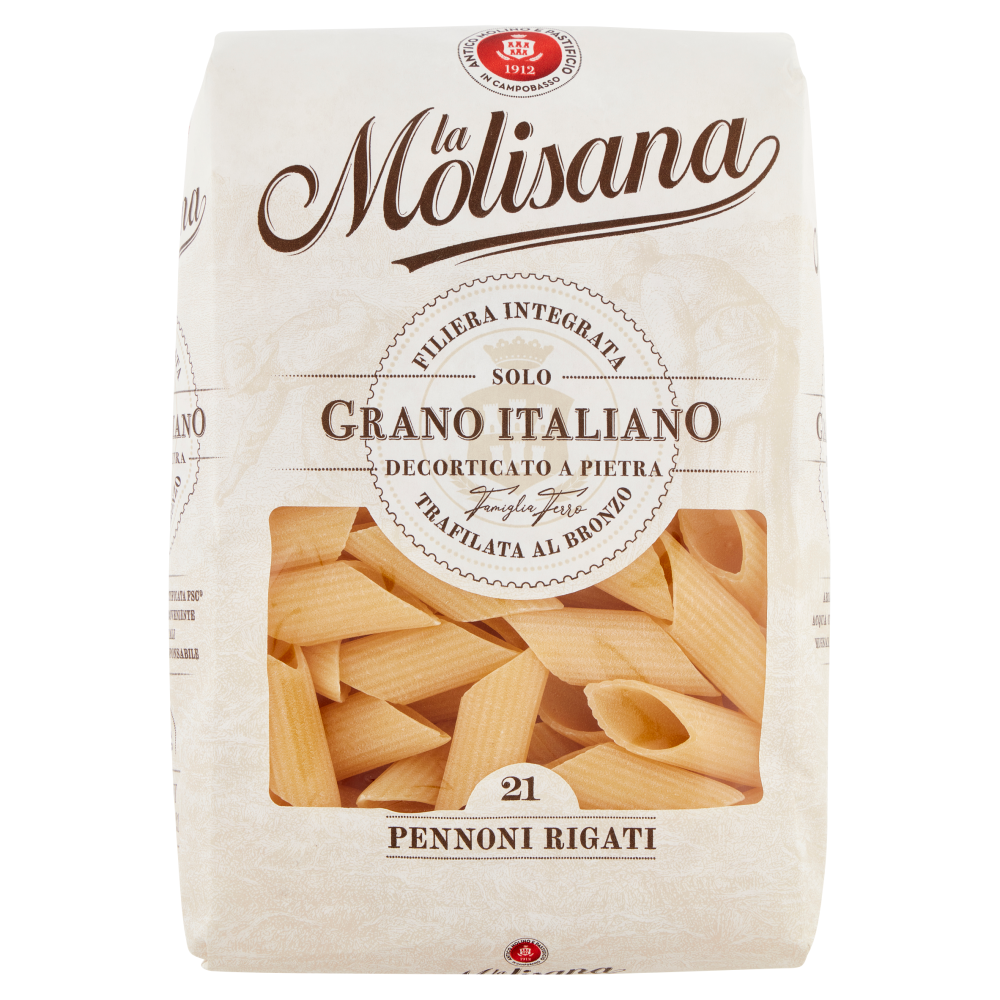 LA MOLISANA PASTA GR 500 PENNONI RIGATI N 21 X 24