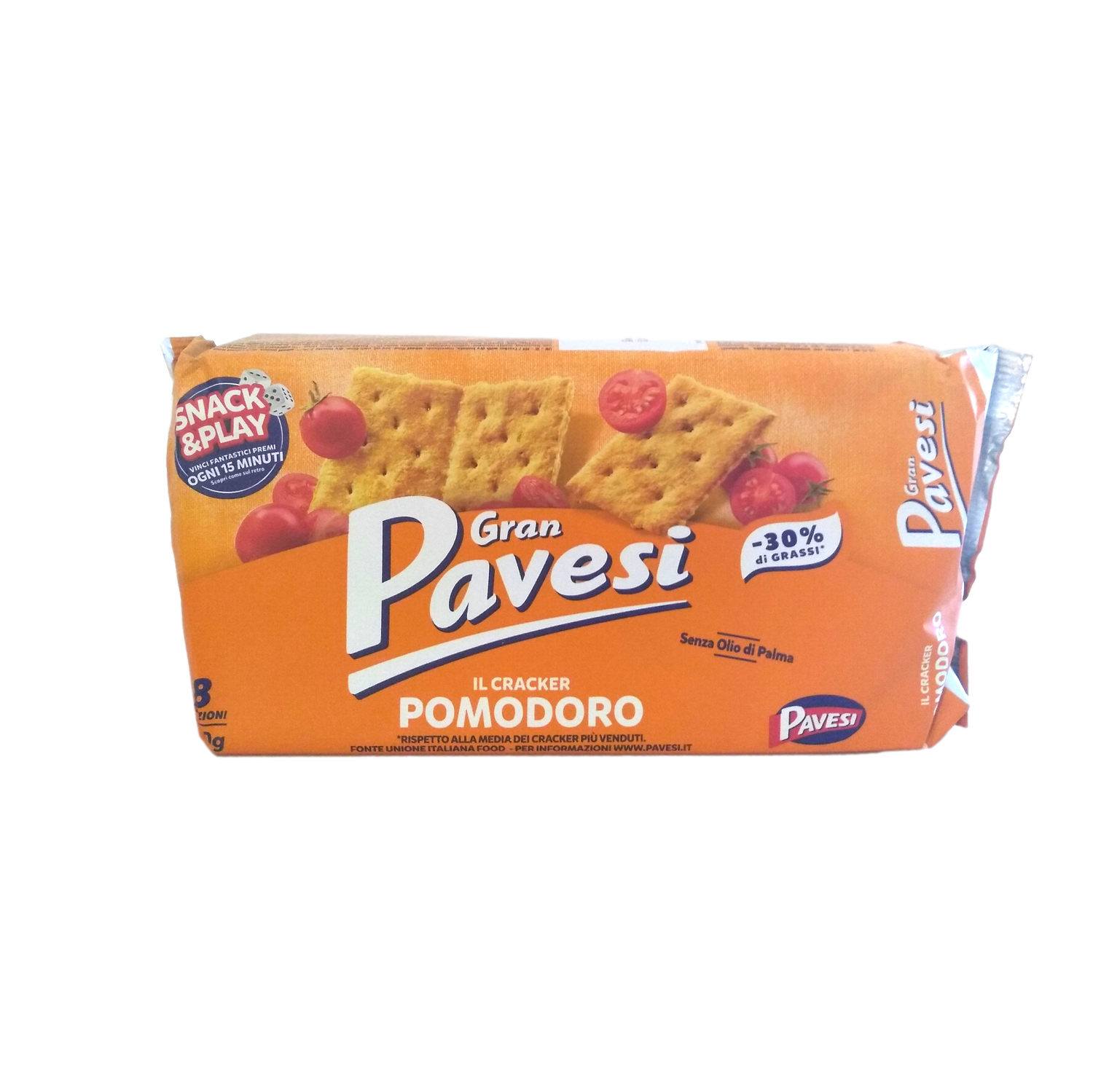 GRANPAVESI CRACKER GR 280 TOMATOES X 12