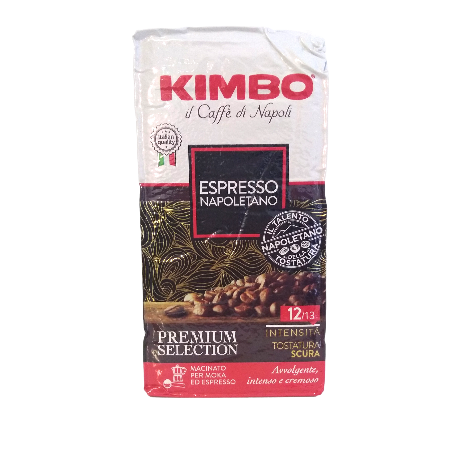 KIMBO GROUND COFFEE GR 250 ESPRESSO NAPOLETANO X 20