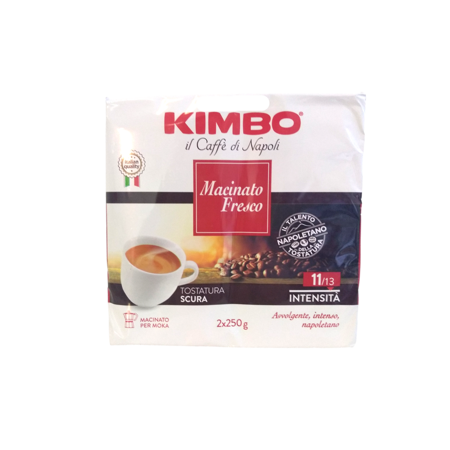 KIMBO GROUND COFFEE GR 250 X 2 MACINATO FRESCO X 10
