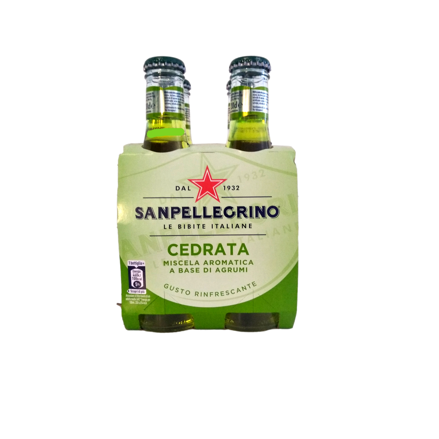 SANPELLEGRINO CL 20 X 4 CEDRATA X 6