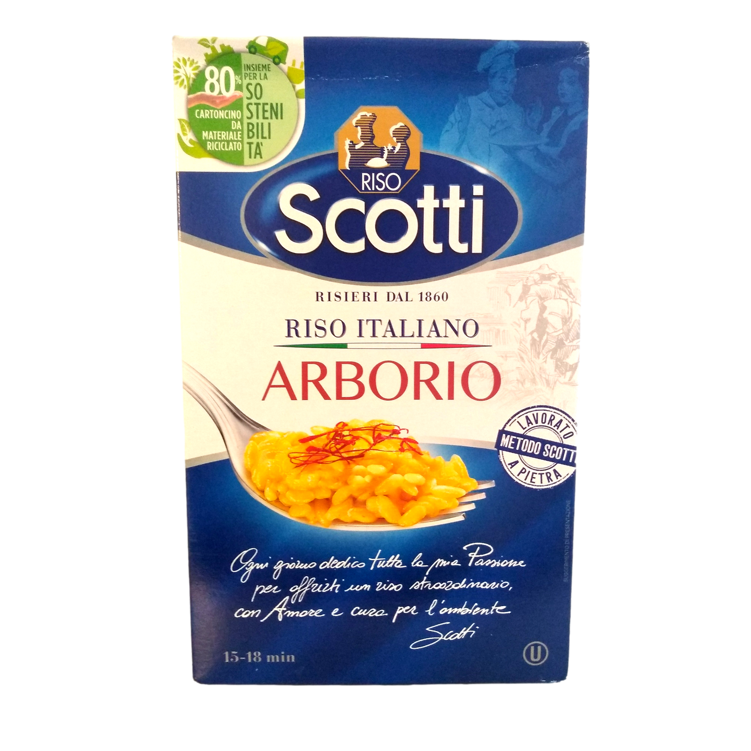 SCOTTI RICE KG 1 ARBORIO IN BOX X 10