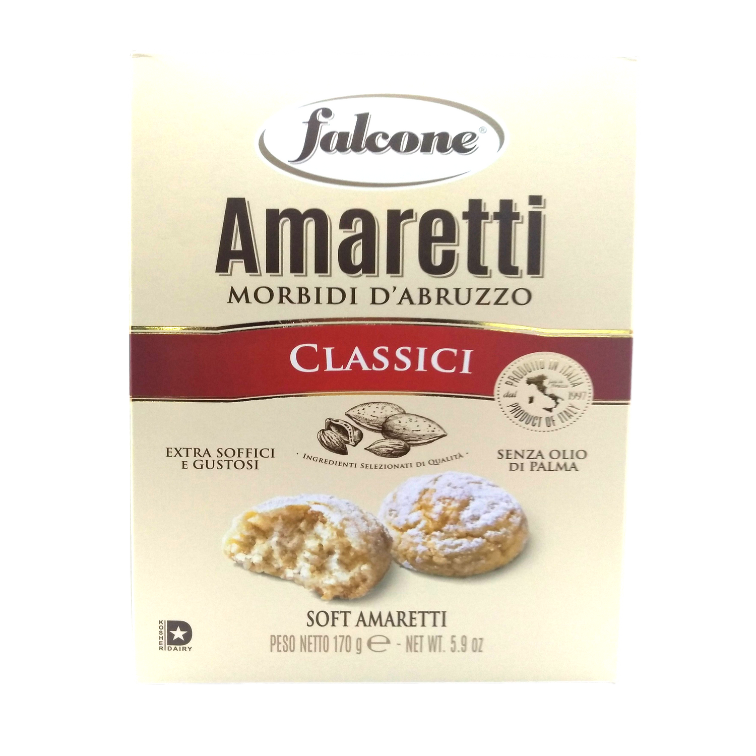 FALCONE AMARETTI PASTRY GR 170 CLASSIC X 12