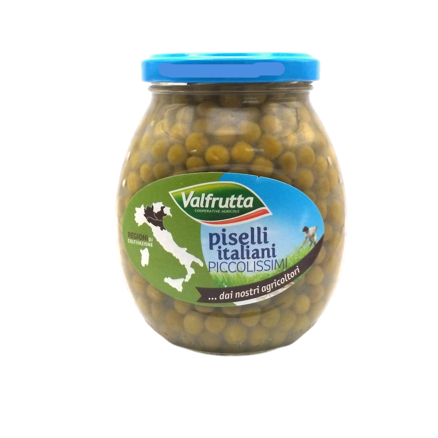 VALFRUTTA LEGUMES GR 360 SMALL GREEN PEAS PICCOLISSIMI X 12
