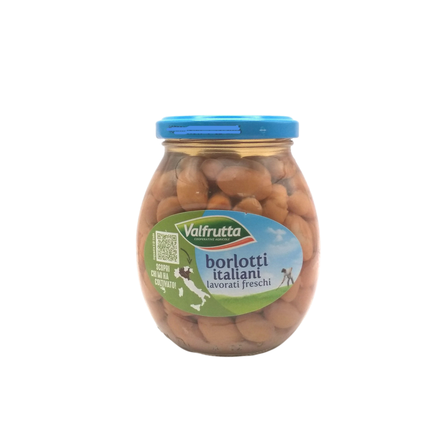 VALFRUTTA LEGUMES GR 360 BORLOTTI BEANS X 12