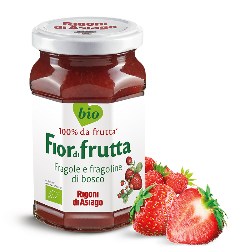 RIGONI BIO ORGANIC JAM GR 250 STRAWBERRY X 6