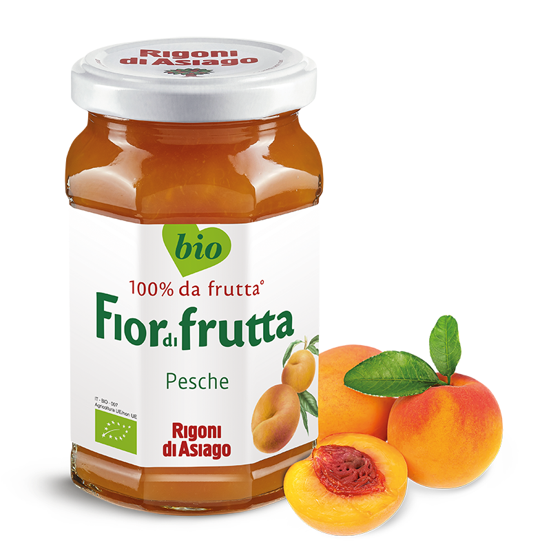 RIGONI BIO ORGANIC JAM GR 250 PEACH X 6