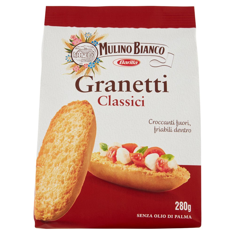 MULINO BIANCO GRANETTI DORATI GR.280 X 16