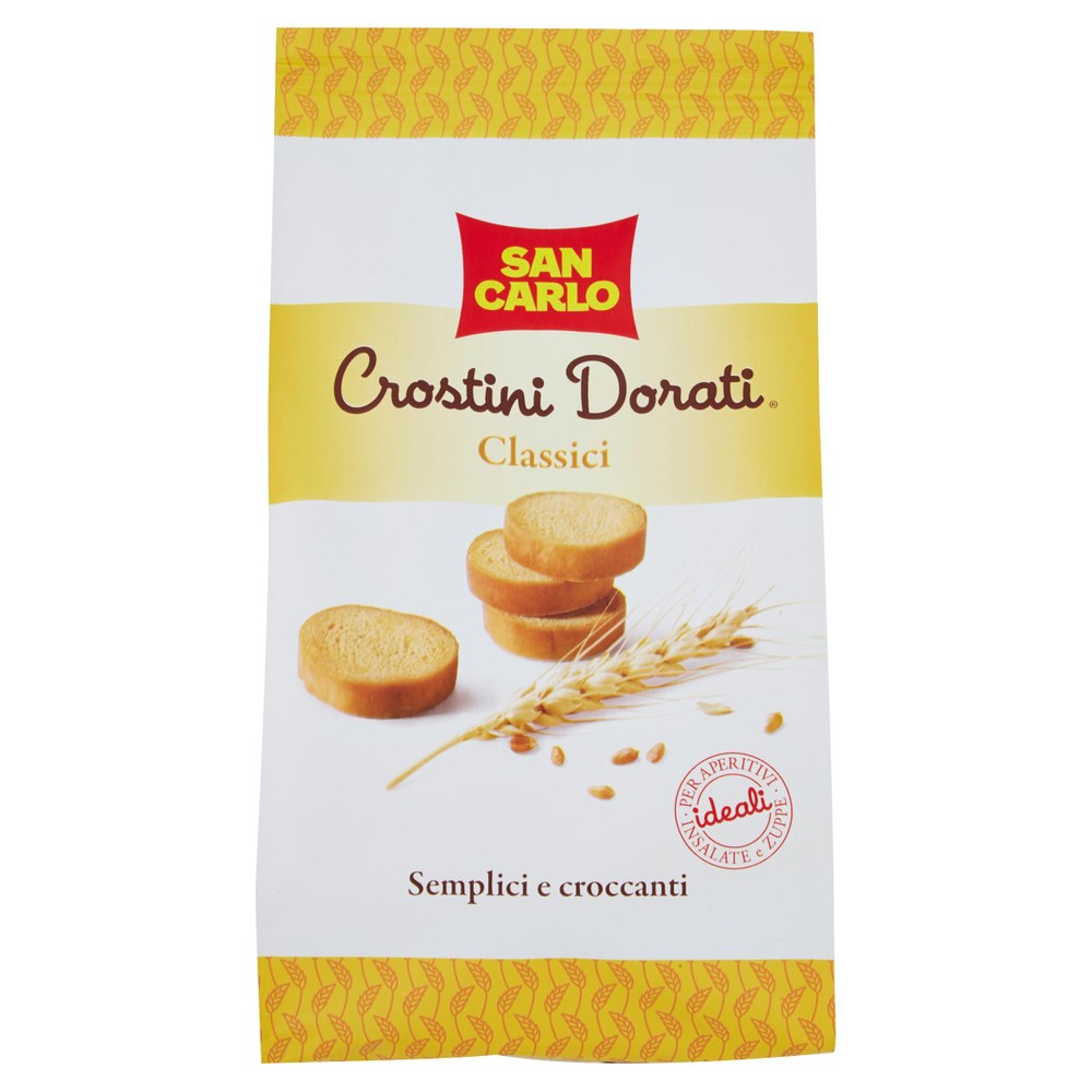 SAN CARLO CROSTINI GR.75 DORATI X 14