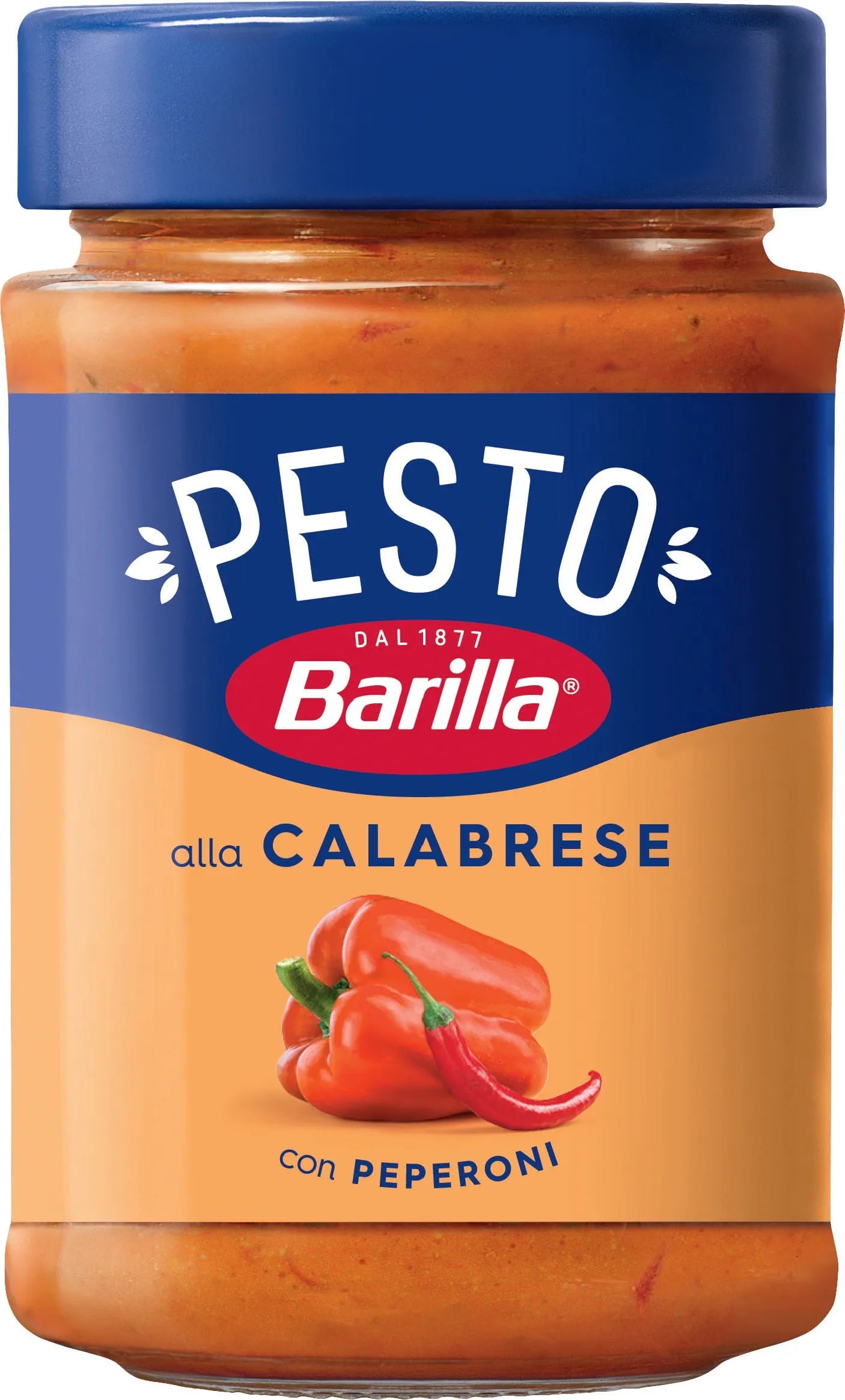 BARILLA SAUCE GR 190 CALABRIAN PESTO X 12