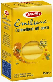 BARILLA EGG PASTA GR 250 CANNELLONI X 12