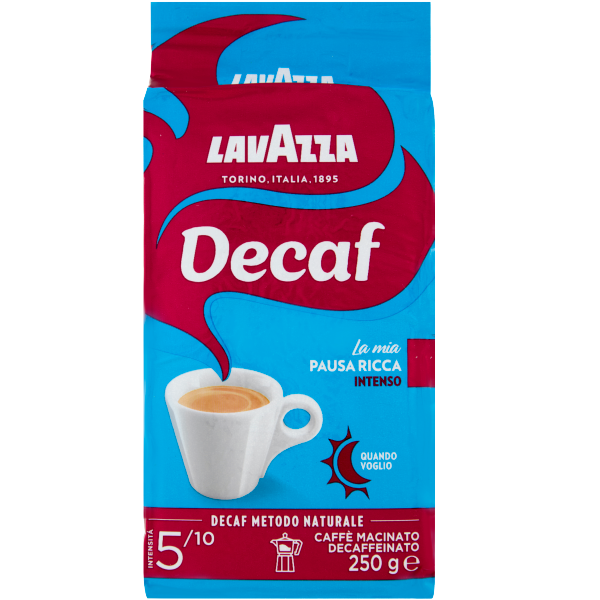 LAVAZZA GROUND COFFEE GR 250 DEK INTENSO X 20