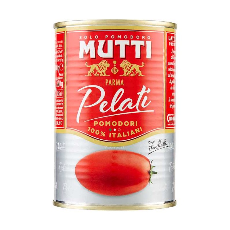MUTTI PEELED TOMATOES GR 400 X 24